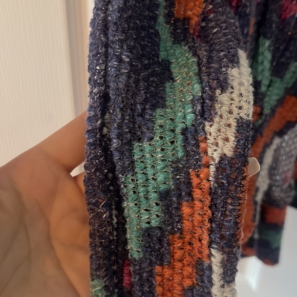 colorful knitted cardigan - Picture 2 of 6